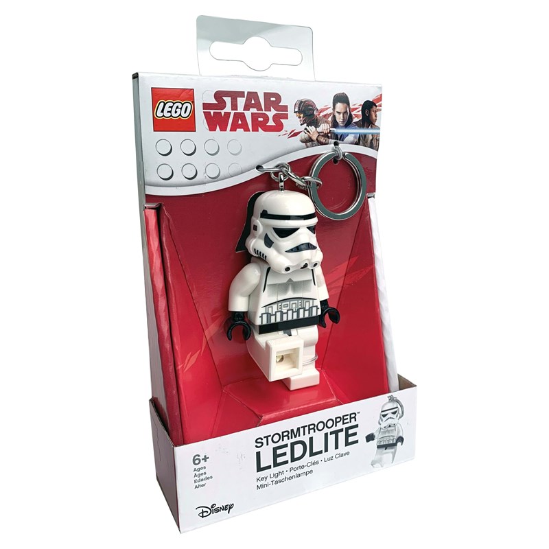 LEGO Bags Nøglering med LED lys Stormtro Hvid 1