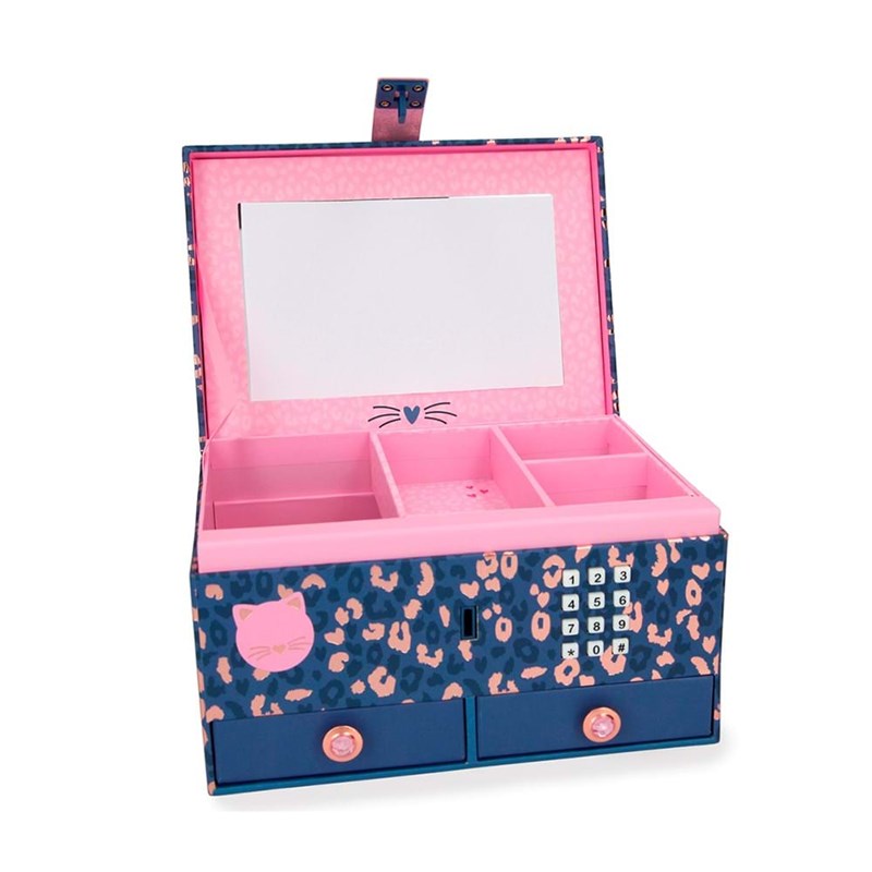 TOPModel Smykkeskrin med kode og musik  Blå 3