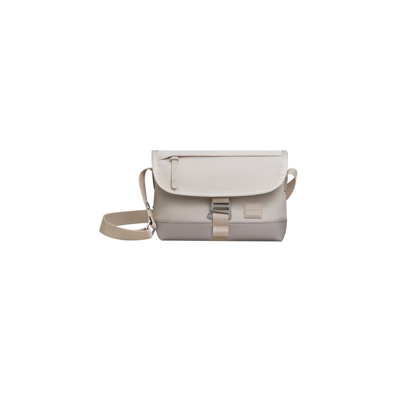 Gaston Luga Messenger Bag Heritage Mini Taupe 1