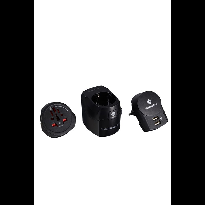 Samsonite Adapter Worldwide +usb Svart 2