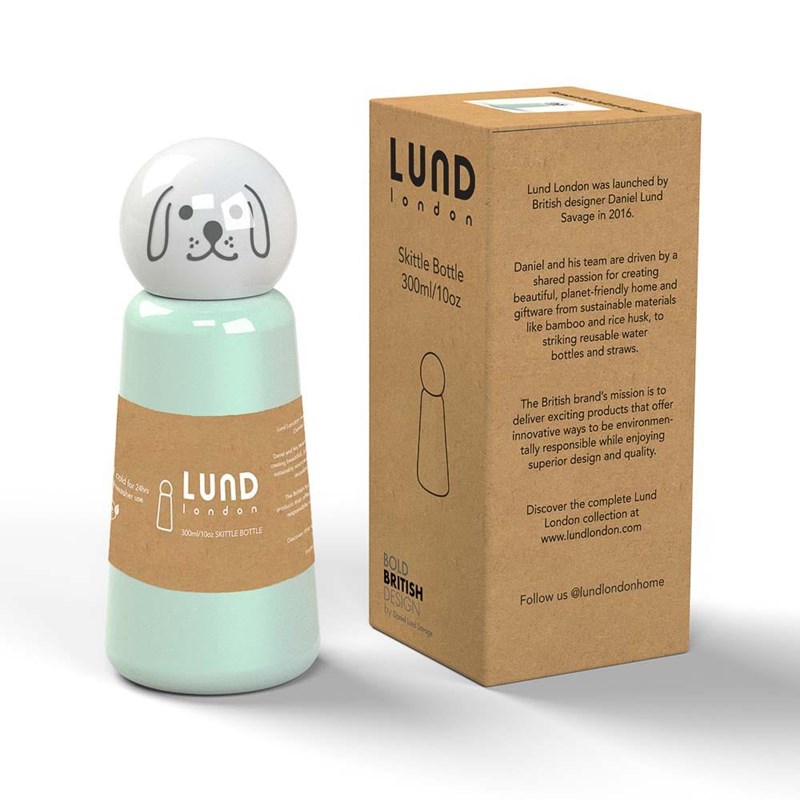 Lund London Termoflasker Mini Mint/hvid 2