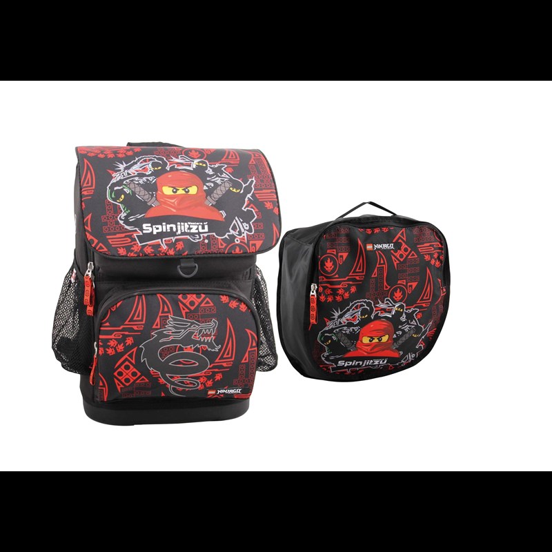 LEGO Bags Skoletaske Optimo Rød/sort 1