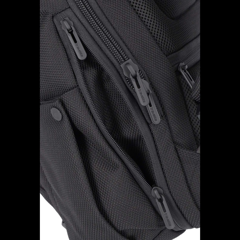 travelite Rygsæk Meet Expansion Sort 15" 8