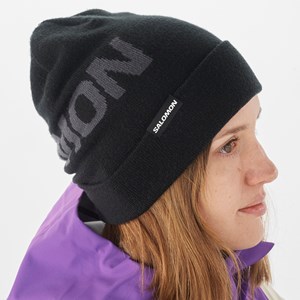 Salomon Hue Hermitage Beanie Sort alt image