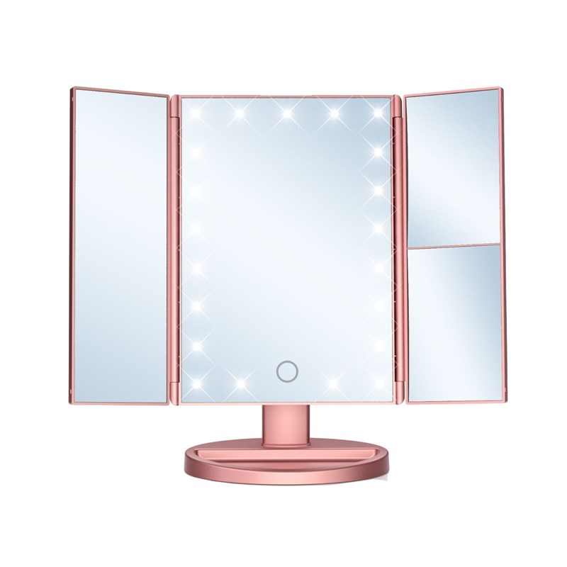 UNIQ Hollywood trifold makeup spejl Ukendt farve 3