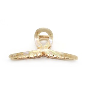 Conmé Hårspänne Rina, vit Vit/Guld