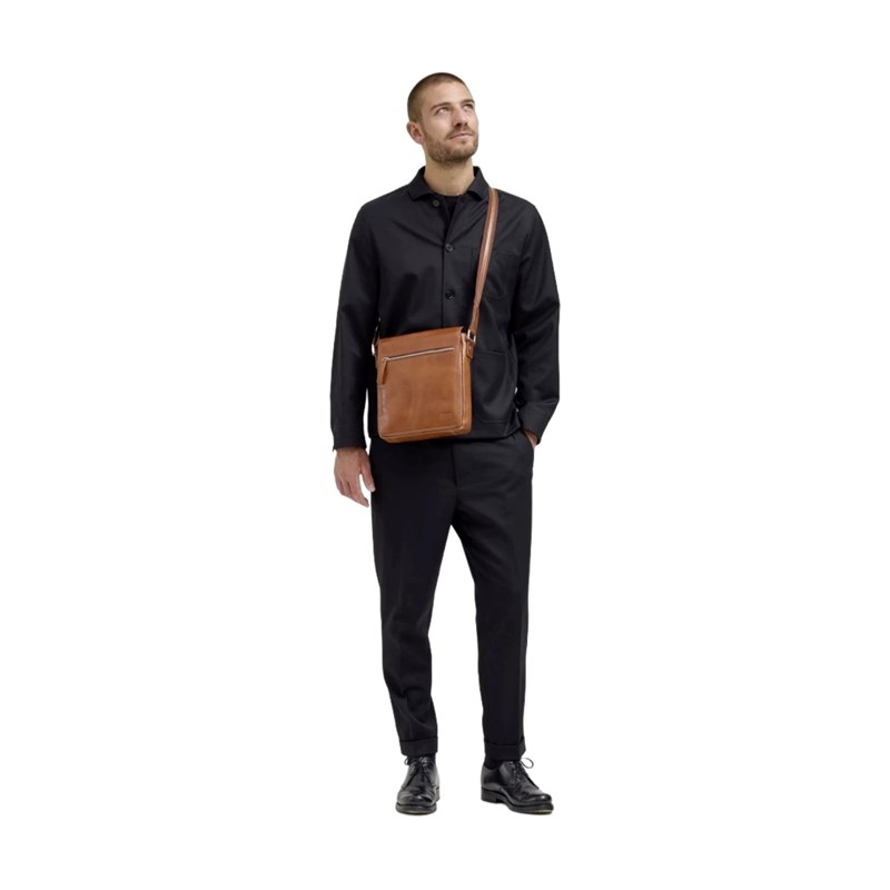 Jost Skuldertaske S Skagen Cognac 2