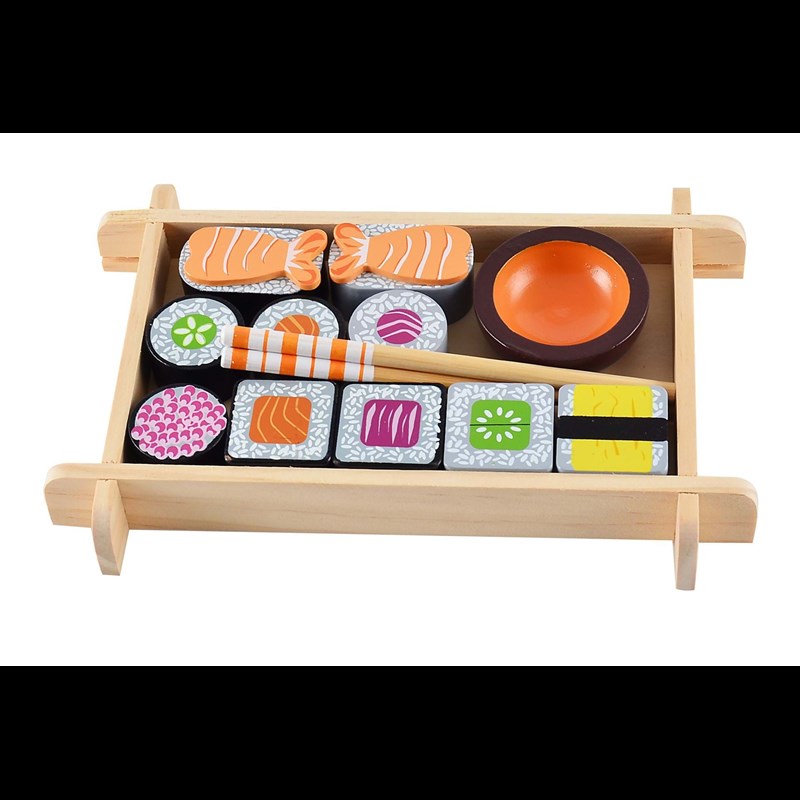 Magni Sushi-sæt i træ  Multi 1