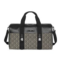 Calvin Klein Weekendväska Emblem Jacquard Svart/Beige 1