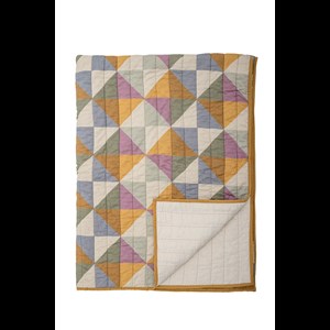 Bloomingville Täcke Crewe Quilt Kuber