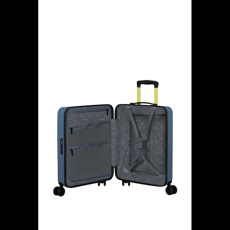 American Tourister Kuffert Trailon Blå 55 Cm 3
