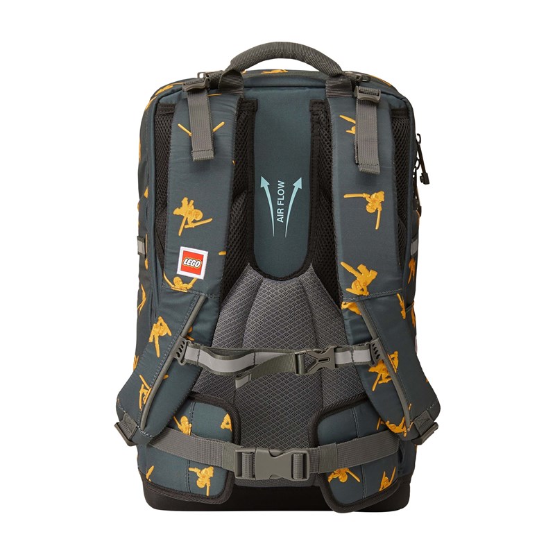 LEGO Bags Skoletaske Maxi+ Ninjago Golde Grå 3