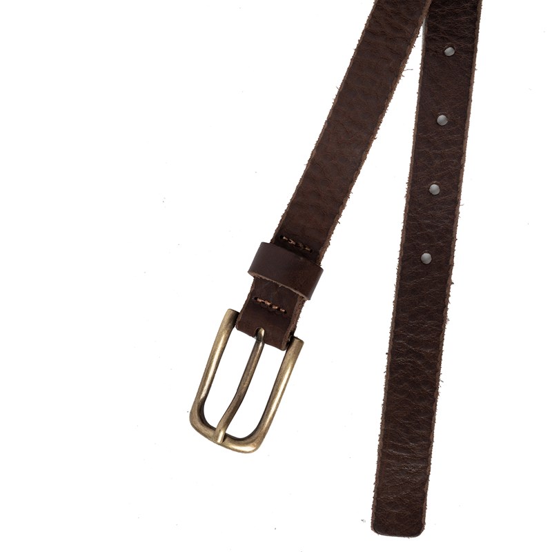 RE:DESIGNED Bälte Jeanne Slim Brun 100 Cm 5