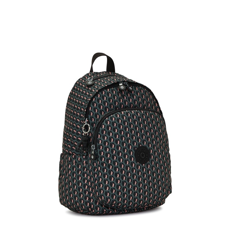 Kipling Rygsæk Delia Sort/pink 4