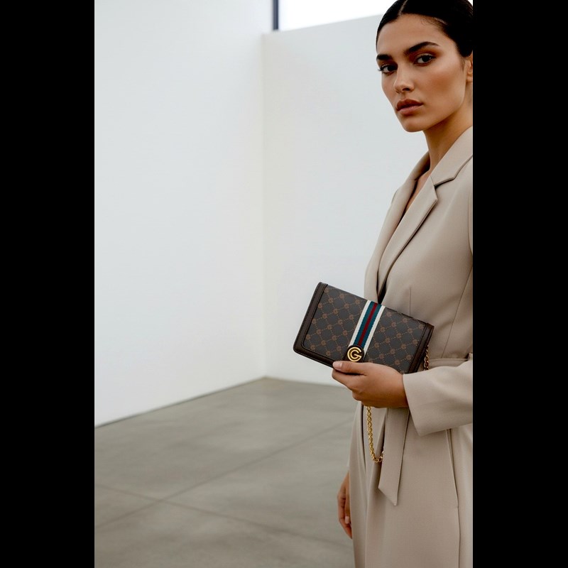 Gabriella G Firenze Crossbodyväska Queen Brun 8