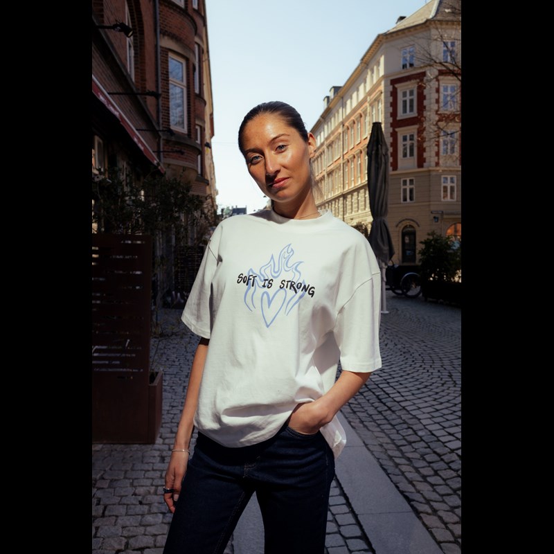 Kintobe T-Shirt Atlas Vit Str XS 2