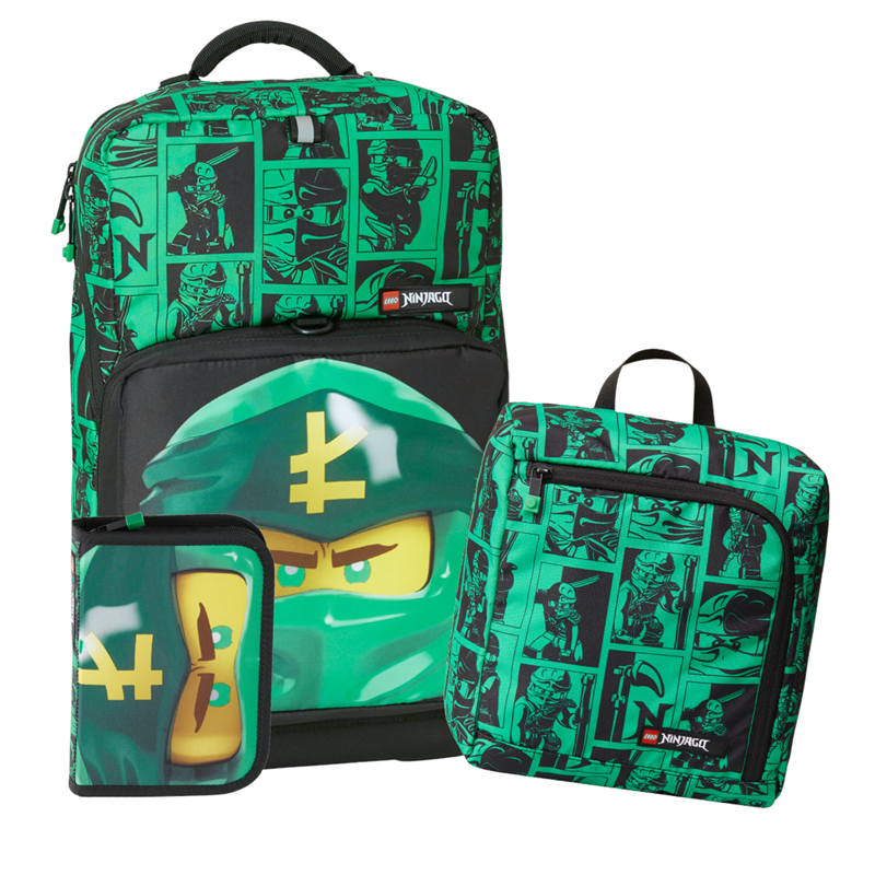 LEGO Bags Skoletaskesæt Optimo+ Ninjago  Grøn 1