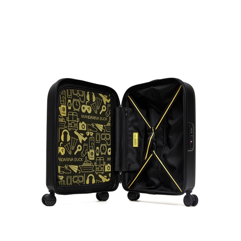 Mandarina Duck Resväska Logoduck+ Svart 55 Cm 4