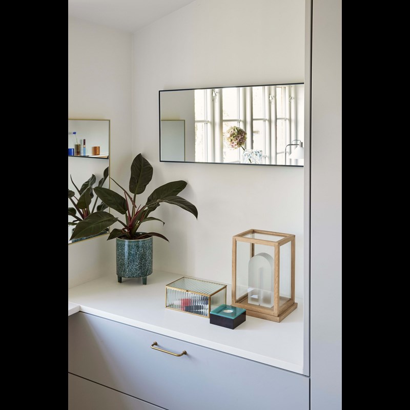 Hübsch Glasboks sæt 2 stk.  Transparent 2