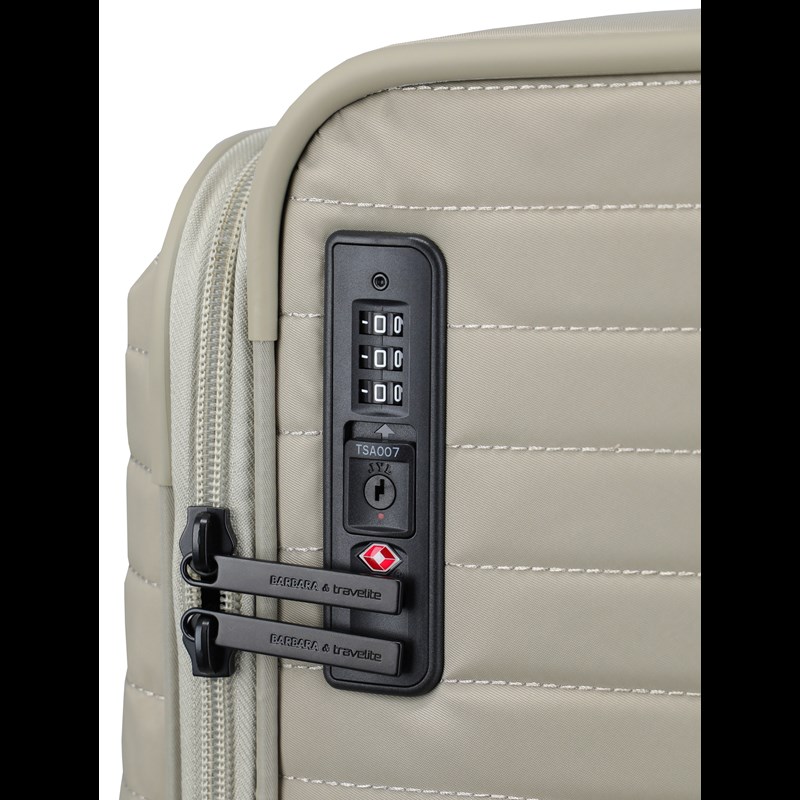 travelite Kuffert Barbara Stepp Brun/Beige 55 Cm 7