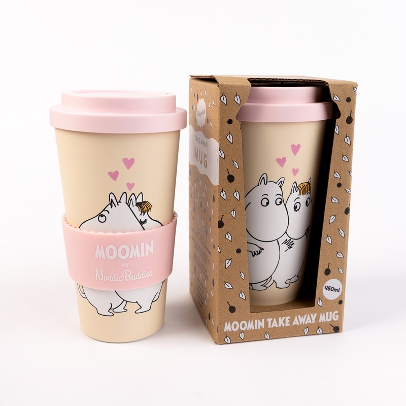 Nordic Buddies Takeaway mugg Mumintrollet  Beige 5