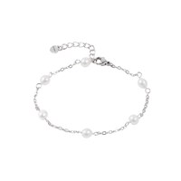 PITAYA Armbånd Rikke Pearl  Sølv