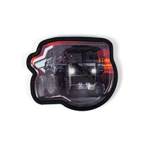 Ergobag Badge Kletties Contour Truck Multi