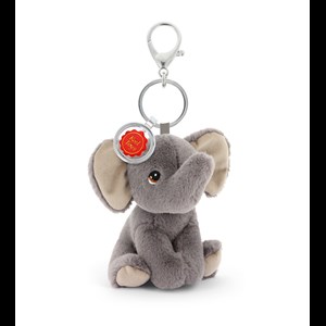 Keel Toys Bag Charm Elefant M. Grå