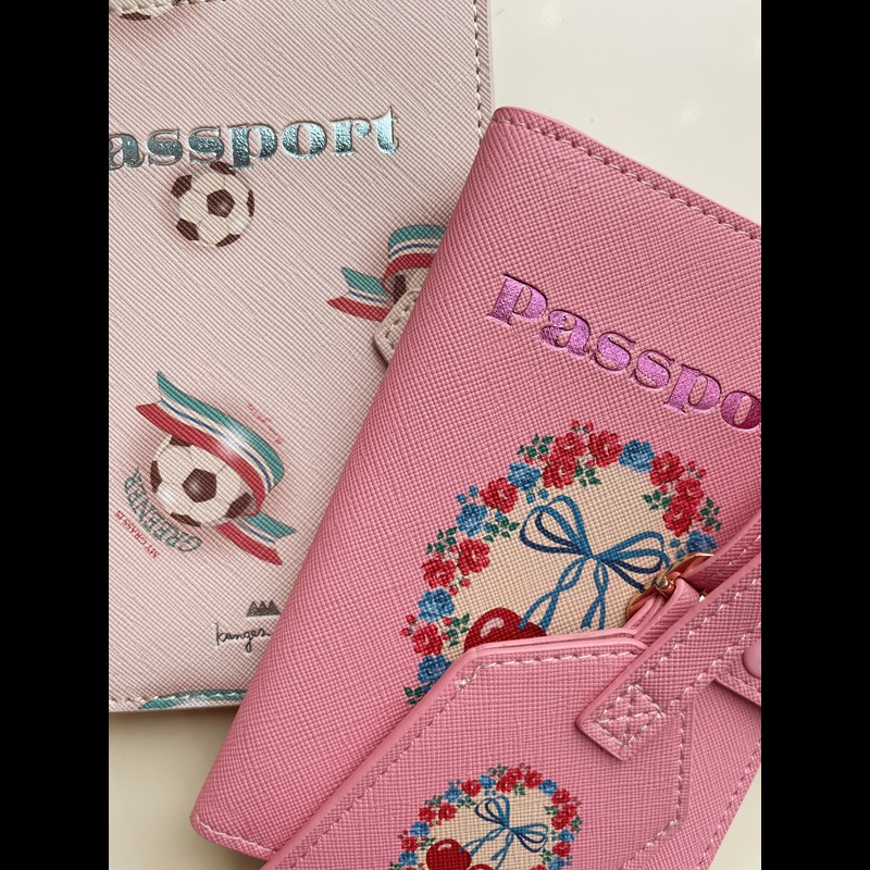 Konges Sløjd Rejsesæt Voyage Cherry Bow Pink 2