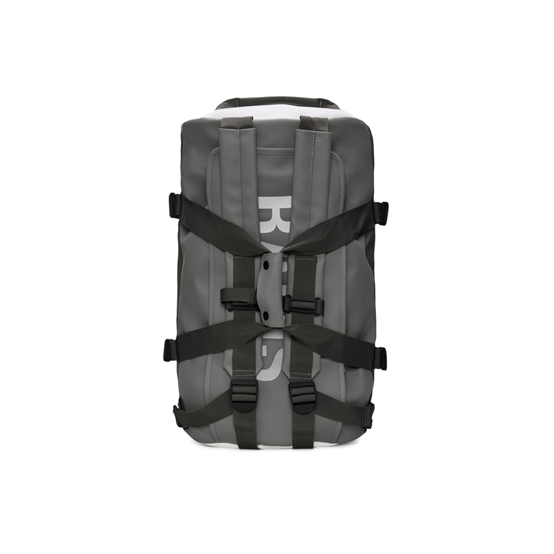 RAINS Duffel Bag Texel Grå/hvid 4