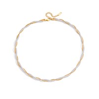 By Stær Halsband Violett Guld