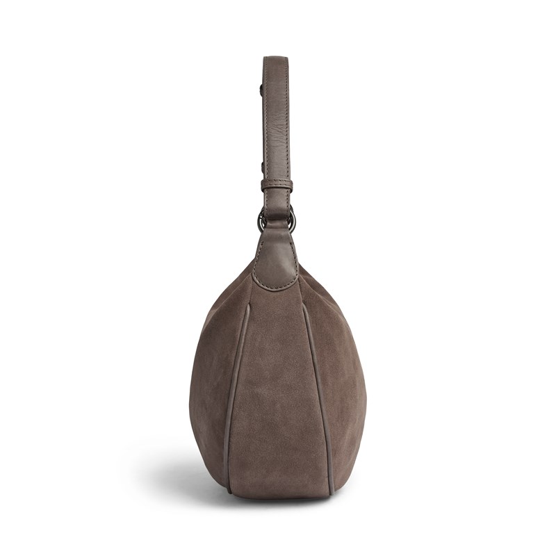 MARKBERG Skuldertaske MuseMBG Suede Brun/brun 4