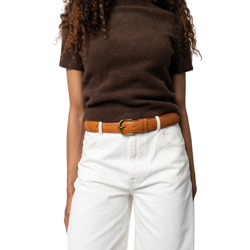 RE:DESIGNED Damebælte Hyas Wide Cognac 90 Cm 2