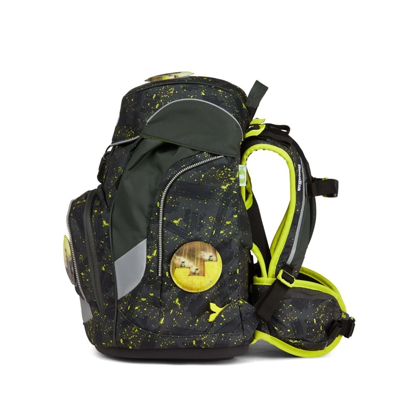 Ergobag Skoletaskesæt Pack HarvestBear Sort/Gul 5