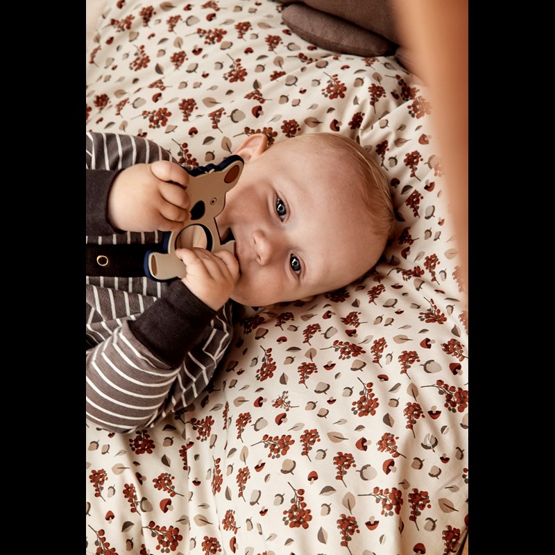 Nuuroo Sengetøj Baby Bera Sand/brun 70x100 3