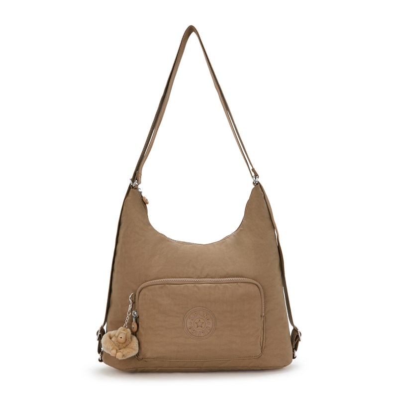 Kipling Skuldertaske Yenna Camel 1