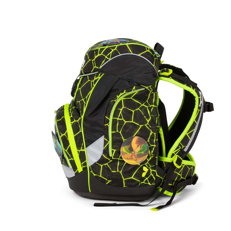 Ergobag Skoletaskesæt Pack Lumi Sort/Gul 5