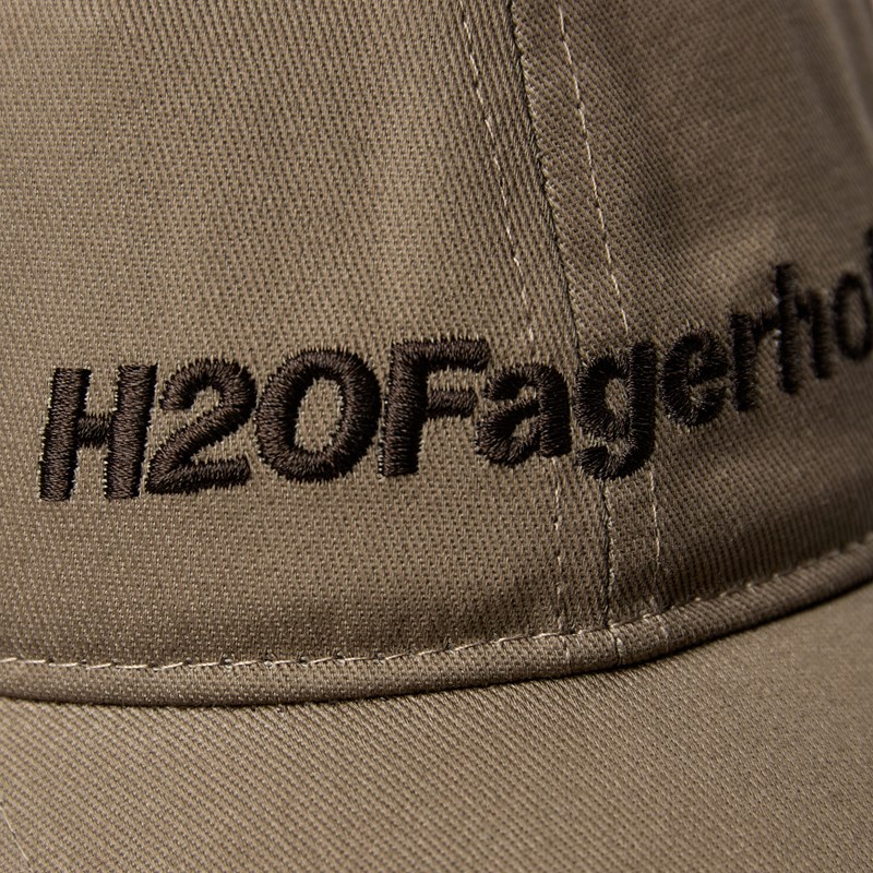 H2OFagerholt Kasket  Beige/grøn 4