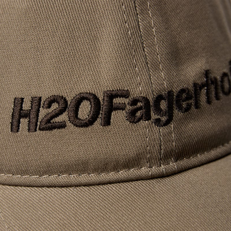 H2OFagerholt Kasket  Beige/grøn 3