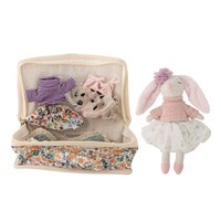 Bloomingville Docka Milly Lila/vit/rosa 1