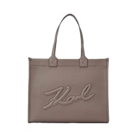 KARL LAGERFELD Shopper Skuare Grainy  Taupe 1
