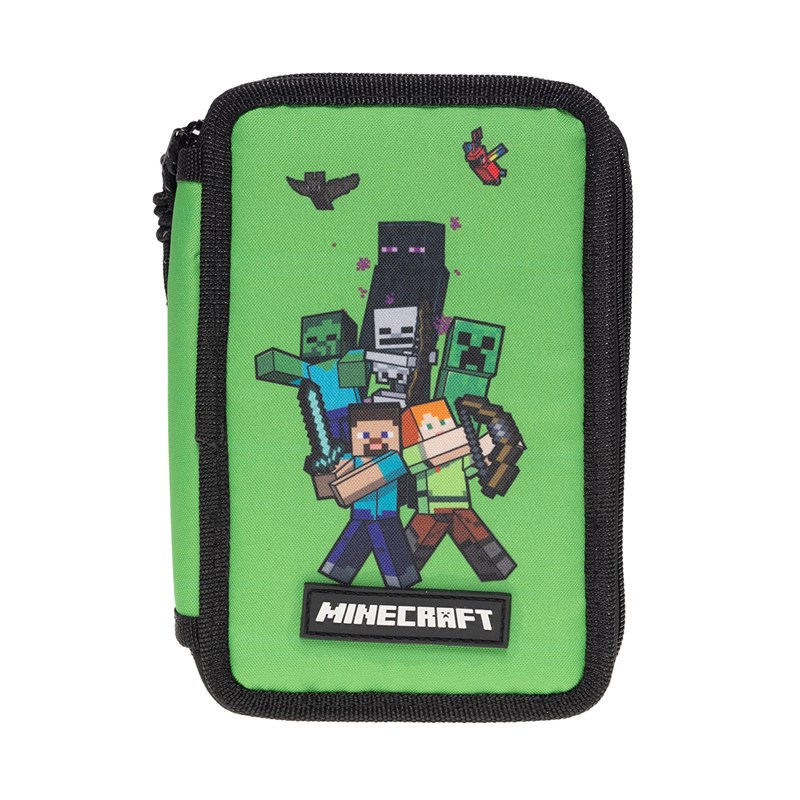 Minecraft Pennfodral 3-lagers Minecraft Grön 1