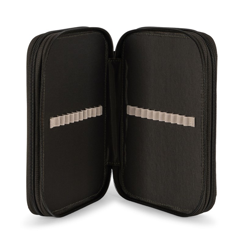 Konges Sløjd Penalhus 3-lags Kalamata Sort/Brun 5