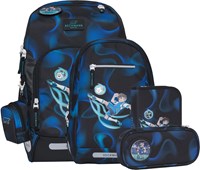 Beckmann Skolväskeset Active Air Magic Blå/Svart 1