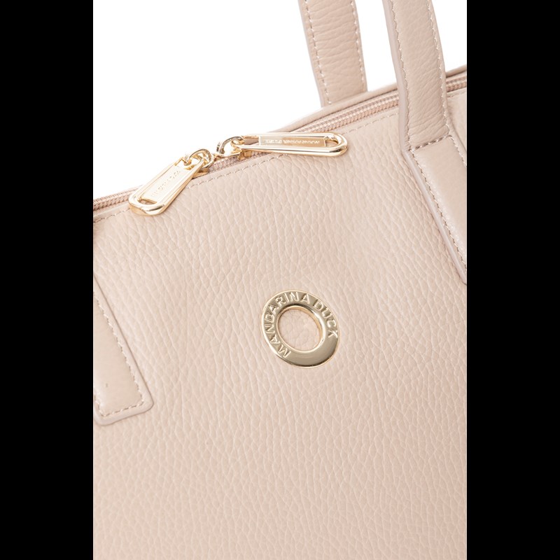 Mandarina Duck Shopper Mellow Leather Beige 5