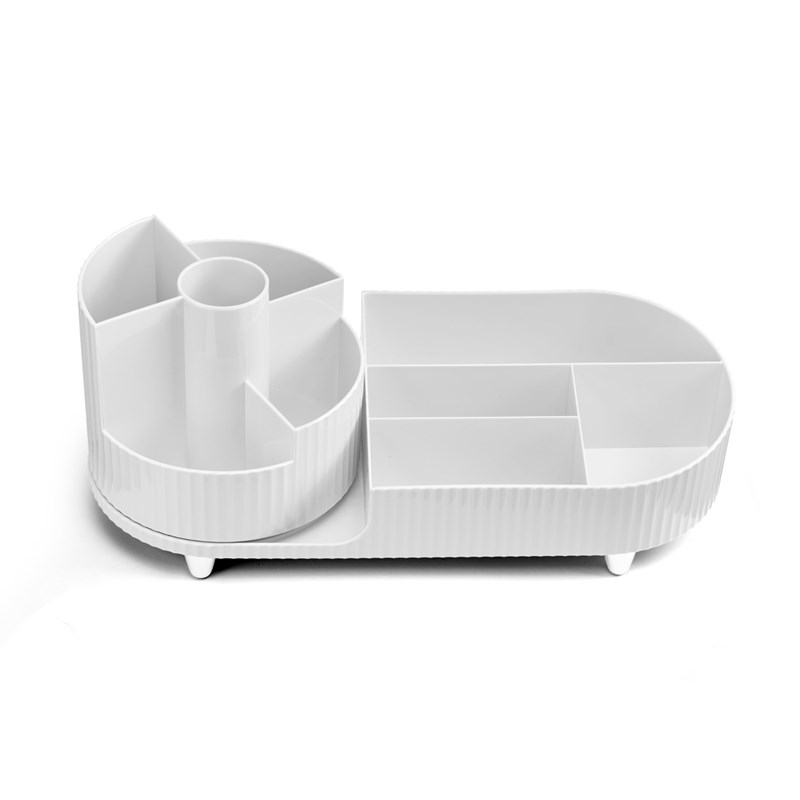 Gillian Jones Bord-organizer med 10 rum Hvid 2