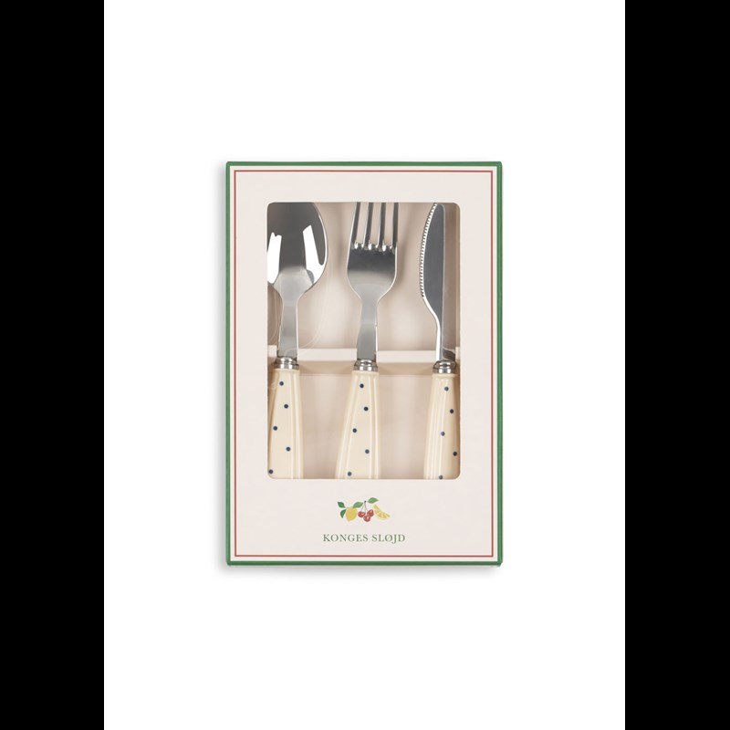 Konges Sløjd Bestickset Svart/Beige 3