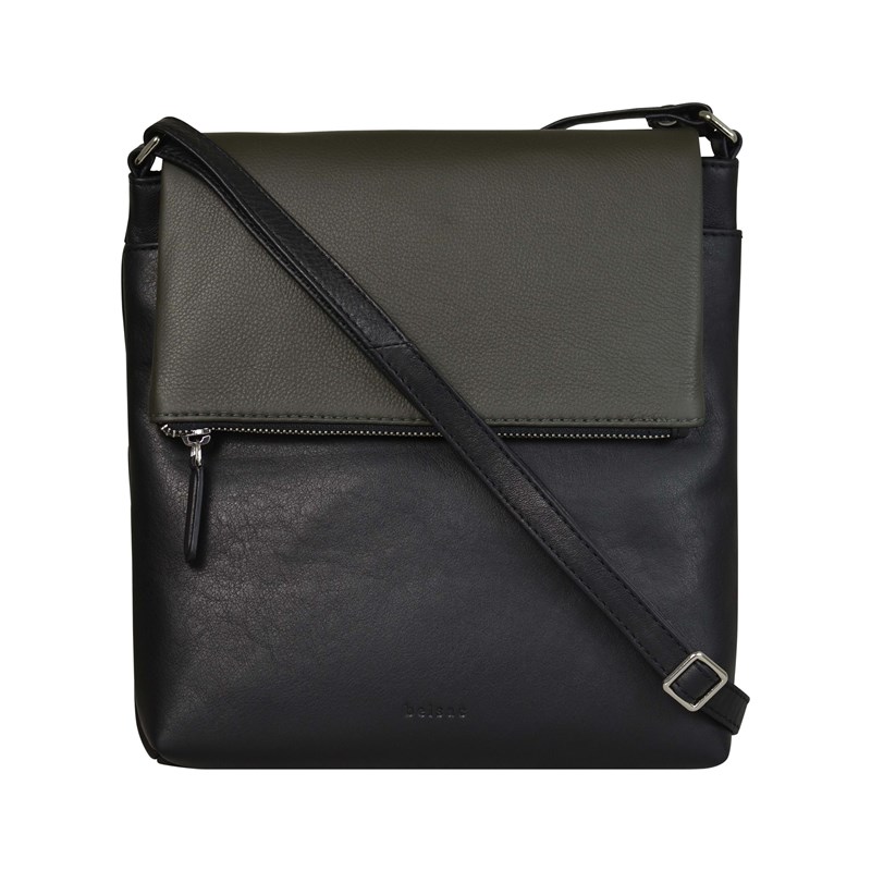 Belsac Crossbody Cecilja Grøn/sort 1