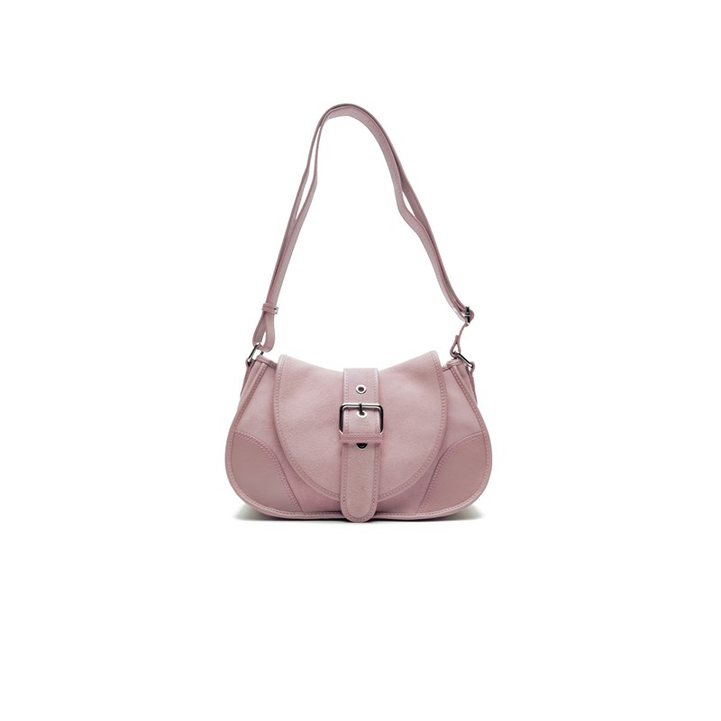 Núnoo Skuldertaske Maria  Lyserød 1