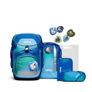 Ergobag Skoletaske Pack Colour Splash  Blå/Grøn